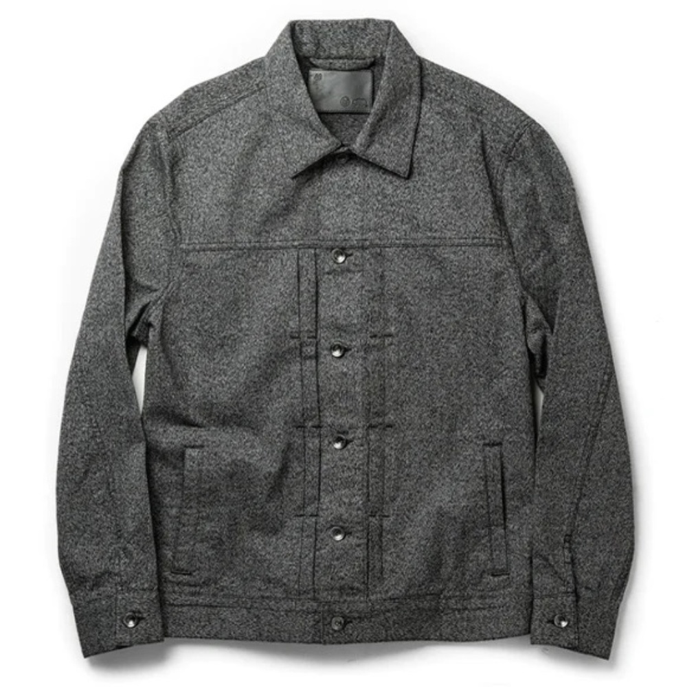 Taylor Stitch Dispatch Jacket in Navy Jaspe